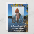 Search for lake scene invitations Celebration of life