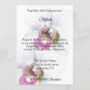 Search for purple and white invitations Rustic