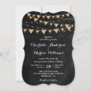 Search for black chalkboard invitations Rustic