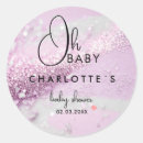 Search for glitter baby shower stickers Blue