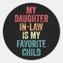 Search for daughter in law stickers Retro