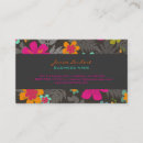Search for hawaiian business cards Tropical
