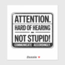 Search for disable stickers Deafness