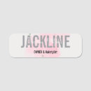 Search for salon name tags Elegant