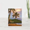 Search for palm tree birthday cards Island