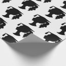 Search for silhouette wrapping paper Cute