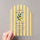 Search for citrus wedding invitations Watercolor