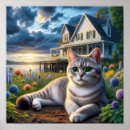 Search for paw prints posters Cat