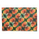 Search for orange floral pillowcases Summer