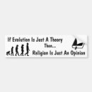 Search for darwin evolution bumper stickers Atheism