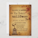 Search for cemetery halloween invitations Vintage
