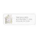 Search for botanical illustration return address labels Hand drawn