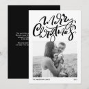 Search for black christmas cards Typography