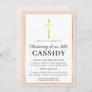 Search for cute christening invitations Elegant