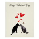 Search for funny valentines day posters Black