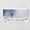 Search for baby its cold outside christmas cards Typography