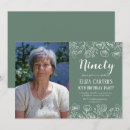 Search for sage green birthday invitations Typography