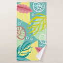 Search for seashells bath towels Seaweed