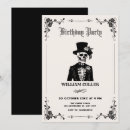 Search for emo birthday invitations Skull