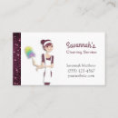 Search for cartoon houses business cards Housekeeping