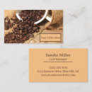 Search for barista business cards Coffeehouse