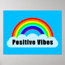 Search for positive vibes posters Rainbow