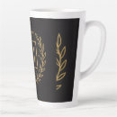 Search for monogrammed m mugs Gold