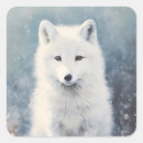 Search for winter fox stickers White