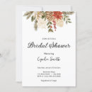 Search for december bridal shower invitations Modern