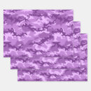 Search for purple camo wrapping paper Birthday