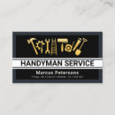 Search for master business cards Handyman