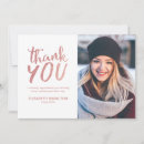 Search for rose gold thank you cards Script