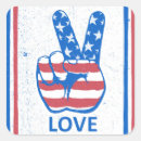 Search for american peace sign stickers Patriotic