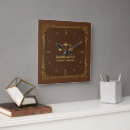 Search for brown leather clocks Modern
