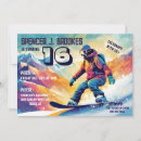 Search for snowboard invitations Boy