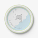 Search for dolphins paper plates For her