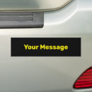 Search for black yellow bumper stickers Simple