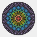 Search for digital round stickers Rainbow