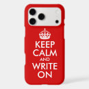 Search for keep calm quotes iphone cases Red