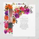 Search for purple celebration life invitations Floral