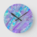Search for aquamarine clocks Blue
