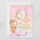 Search for girls 8th birthday invitations Ballerina