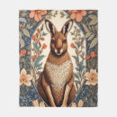 Search for kangaroo blankets Australian animal