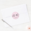 Search for round wedding stickers Minimalist