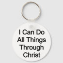 Search for i can do all things key rings Christian
