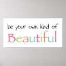 Search for be your own kind beautiful posters Typography