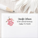 Search for invitation return address stickers Pink