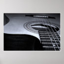 Search for black and white guitar posters Instruments