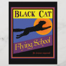 Search for black cat flyers Halloween