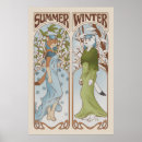 Search for posters nouveau art Winter